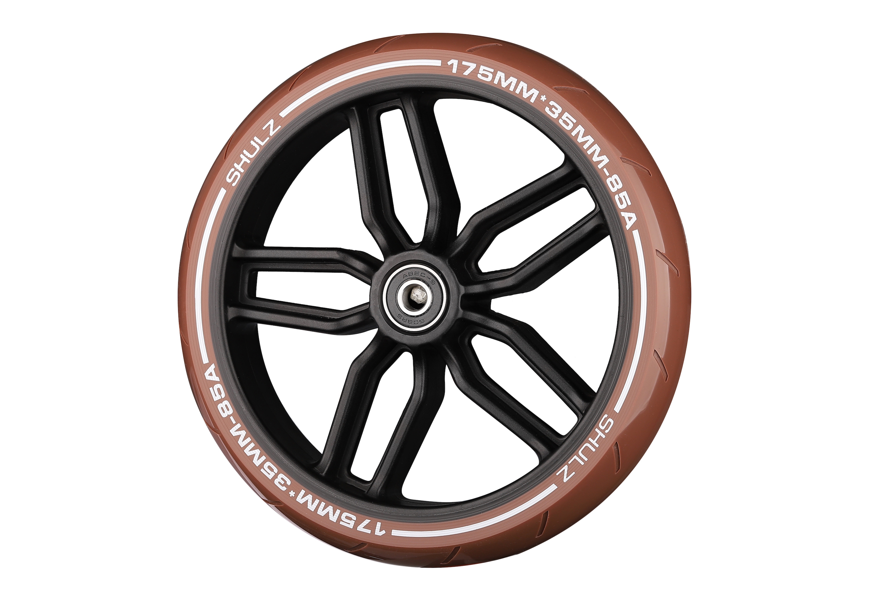 Колесо 175 мм коричневый / Велосипеды и самокаты SHULZ