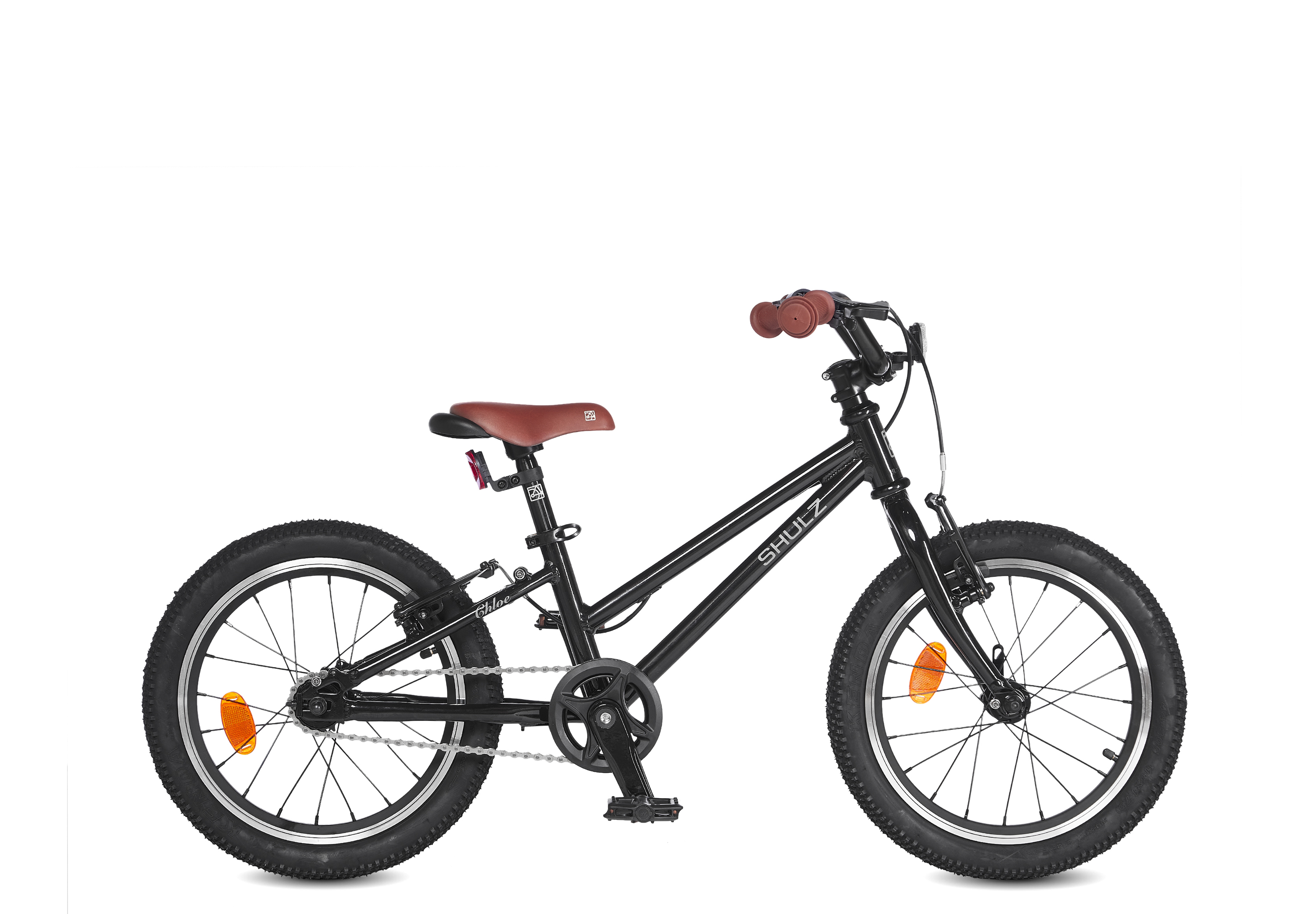 Детский велосипед SHULZ Chloe 16 Race черный / Велосипеды и самокаты SHULZ