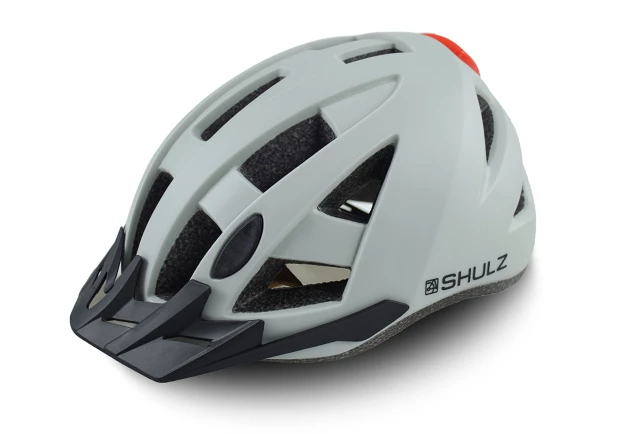 Шлем SHULZ ALEX светло-серый